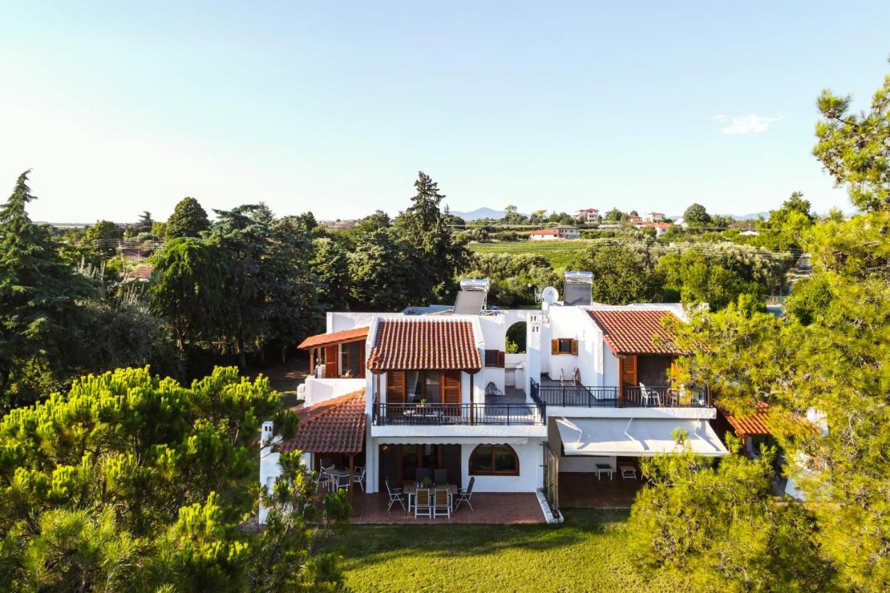 Luna Villa Private Beach Nea Iraklia Zewnętrze zdjęcie