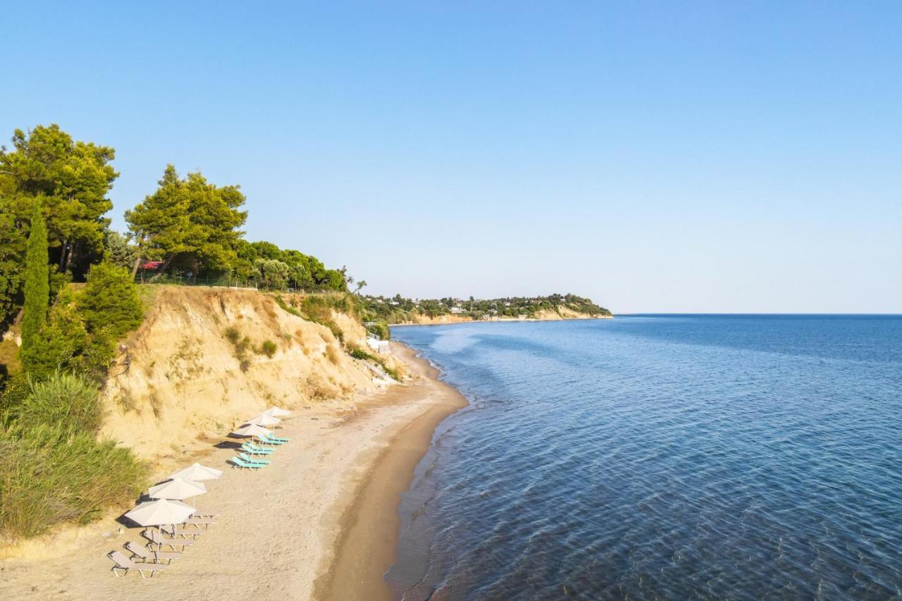 Luna Villa Private Beach Nea Iraklia Zewnętrze zdjęcie