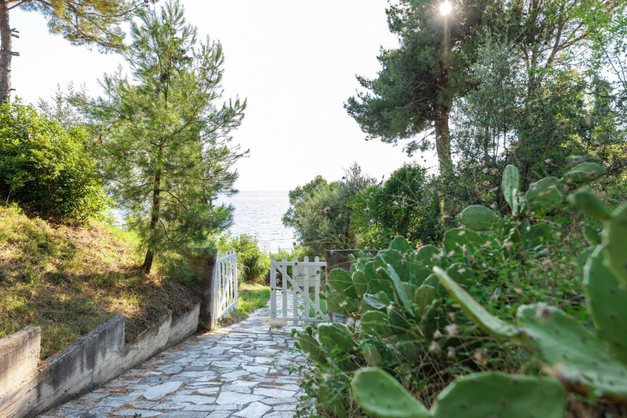 Luna Villa Private Beach Nea Iraklia Zewnętrze zdjęcie